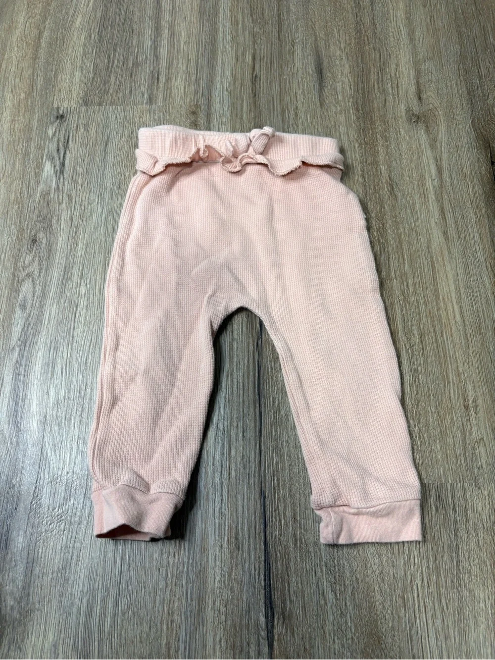 Rabbit + Bear Organic Cotton Chicken Print Bodysuit & Pink Pants Set  Size 6-9 M